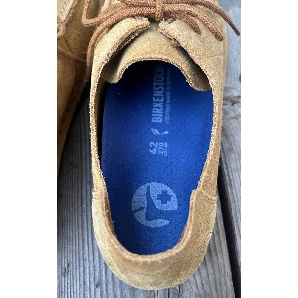 Birkenstock Utti Lace Unisex 42 Men's 9 Women's 11 N Casual Lace-Up Suede Shoes
